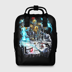 Рюкзак женский Титан башни - Герои Меча и Магии 3, цвет: 3D-принт