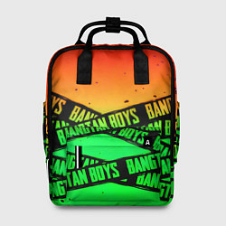 Рюкзак женский Bangtan Boys steel grunge, цвет: 3D-принт