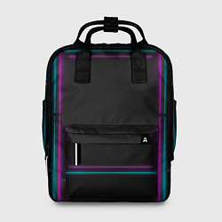 Женский рюкзак Neon pink light blue