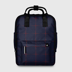 Женский рюкзак Color dark blue red crosses
