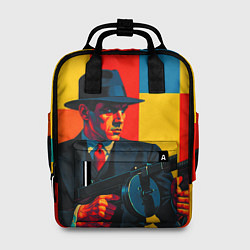 Женский рюкзак Гангстер поп-арт