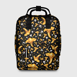 Рюкзак женский Грибной дождик, цвет: 3D-принт