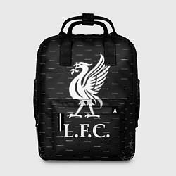 Рюкзак женский Ливерпуль соты текстура, цвет: 3D-принт