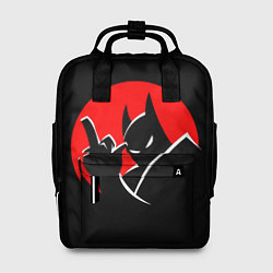 Рюкзак женский Бэтмен показывает фак, цвет: 3D-принт