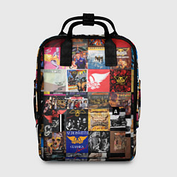 Рюкзак женский Aerosmith - обложки альбомов и песен, цвет: 3D-принт