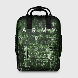 Рюкзак женский Армия на защитном цвете, цвет: 3D-принт