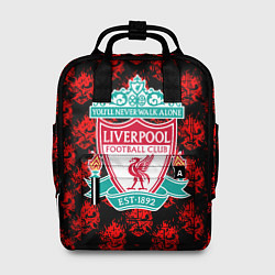 Рюкзак женский Liverpool samurai, цвет: 3D-принт