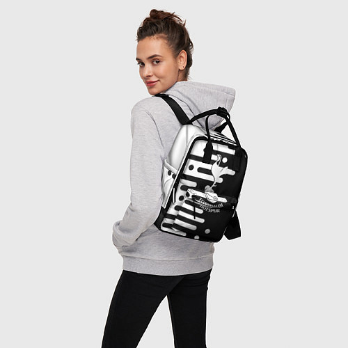 Женский рюкзак Тоттенхэм Хотспур геометрия / 3D-принт – фото 3