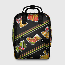 Рюкзак женский Рождественский дух, цвет: 3D-принт