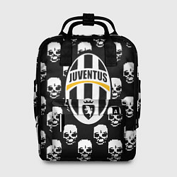 Рюкзак женский Ювентус черепа, цвет: 3D-принт