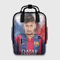 Рюкзак женский Neymar FCB, цвет: 3D-принт