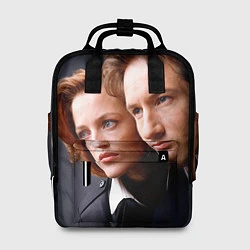 Рюкзак женский Скалли и Малдер, цвет: 3D-принт