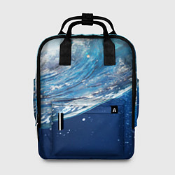 Рюкзак женский Стихия воды, цвет: 3D-принт