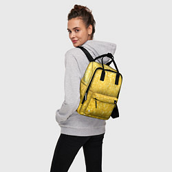 Рюкзак женский Золото, цвет: 3D-принт — фото 2