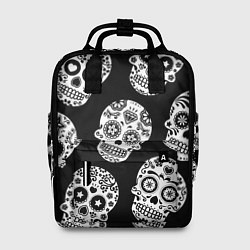 Рюкзак женский Черепа, цвет: 3D-принт