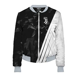 Бомбер женский FC Juventus: Abstract, цвет: 3D-меланж