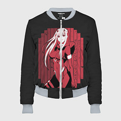 Бомбер женский ZeroTwo Darling in the Franx, цвет: 3D-меланж