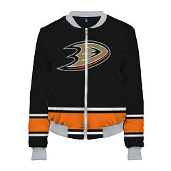 Бомбер женский Anaheim Ducks Selanne, цвет: 3D-меланж