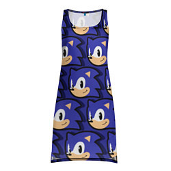 Туника женская Sonic pattern, цвет: 3D-принт