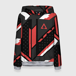 Толстовка-худи женская CS:GO Cyrex Pattern, цвет: 3D-меланж