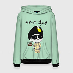 Толстовка-худи женская Song Joong Ki: Big boss, цвет: 3D-черный