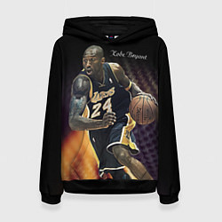 Толстовка-худи женская Kobe Bryant, цвет: 3D-черный