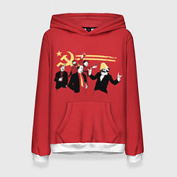 Толстовка-худи женская Back in the USSR, цвет: 3D-белый