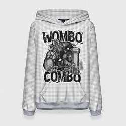 Толстовка-худи женская Combo Wombo, цвет: 3D-меланж