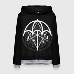 Толстовка-худи женская BMTH: Rain Symbol, цвет: 3D-меланж