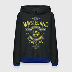 Толстовка-худи женская Come to Wasteland, цвет: 3D-синий