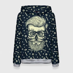 Толстовка-худи женская Hipster is Dead, цвет: 3D-меланж