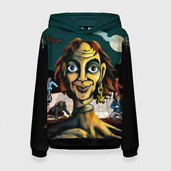 Толстовка-худи женская Король и Шут, цвет: 3D-черный