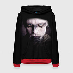 Толстовка-худи женская Combichrist, цвет: 3D-красный