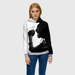 Толстовка-худи женская Bennington Rock, цвет: 3D-меланж — фото 2