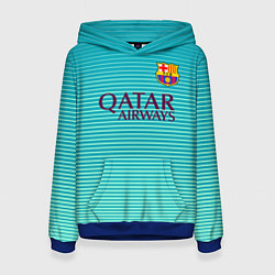 Женская толстовка Barcelona FC: Aqua