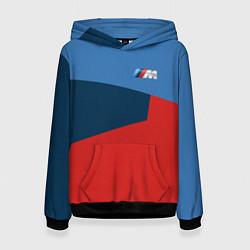 Толстовка-худи женская Бмв Bmw 2018 №2, цвет: 3D-черный