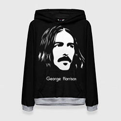 Толстовка-худи женская George Harrison: Mono, цвет: 3D-меланж