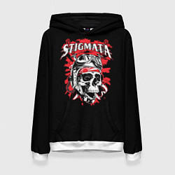 Женская толстовка Stigmata Skull