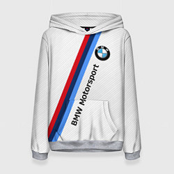 Женская толстовка BMW Motorsport: White Carbon