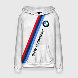 Женская толстовка BMW Motorsport: White Carbon