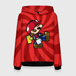 Женская толстовка Super Mario: Red Illusion