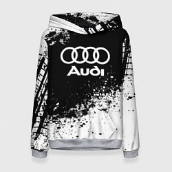 Женская толстовка Audi: Black Spray