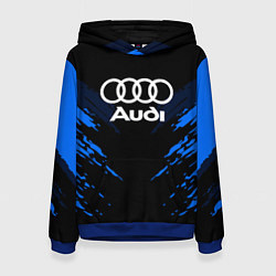 Женская толстовка Audi: Blue Anger