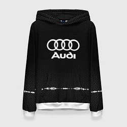 Женская толстовка Audi: Black Abstract
