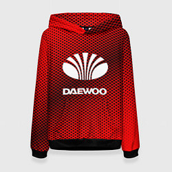 Толстовка-худи женская Daewoo: Red Carbon, цвет: 3D-черный