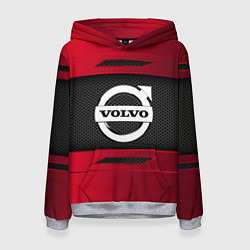 Толстовка-худи женская Volvo Sport, цвет: 3D-меланж