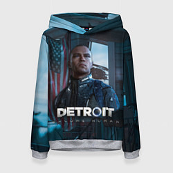 Толстовка-худи женская Detroit: Markus, цвет: 3D-меланж