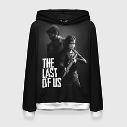 Толстовка-худи женская The Last of Us: Black Style, цвет: 3D-белый