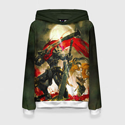 Толстовка-худи женская Momonga Narberal Gamma, цвет: 3D-белый