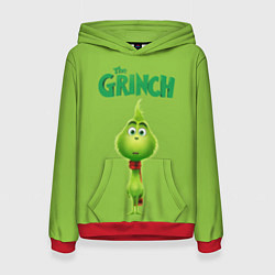 Толстовка-худи женская The Grinch, цвет: 3D-красный